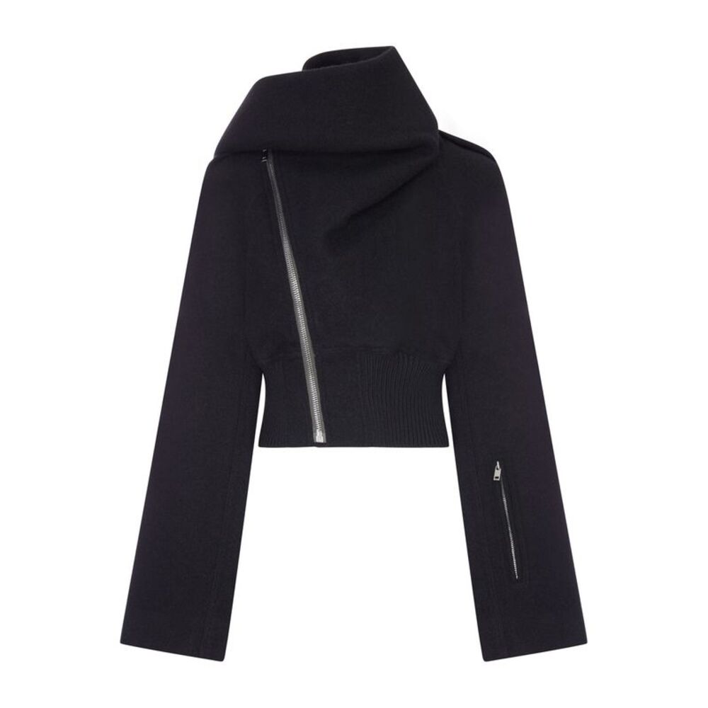 Rick Owens Women Bomber Scarf Flight In Wool